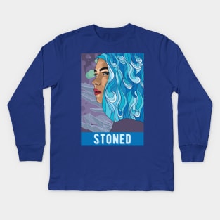 Stoner Stoned Kids Long Sleeve T-Shirt